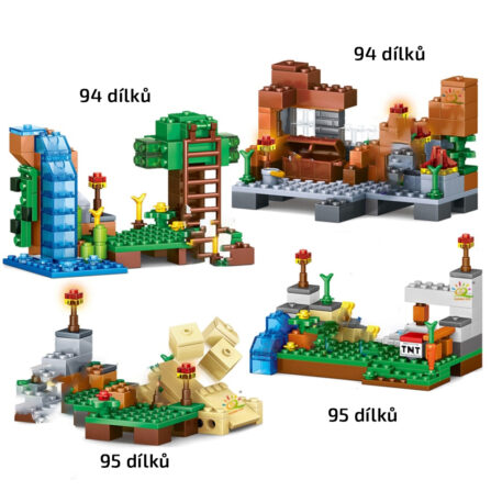 Dětská Stavebnice Diyworld 4v1 (2)