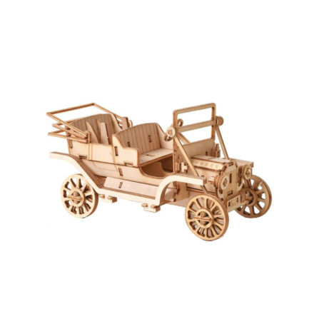 3d Dřevěné Puzzle Model Retro Auto (1)