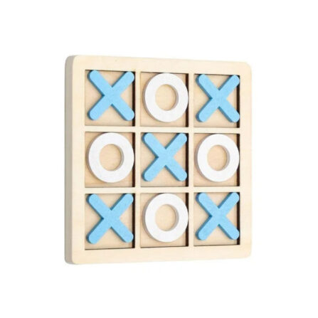 Dřevěná Skládačka Piškvorky (tic Tac Toe) (5)