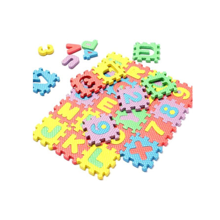 Pěnové Mini Puzzle Podložka S čísly (1)